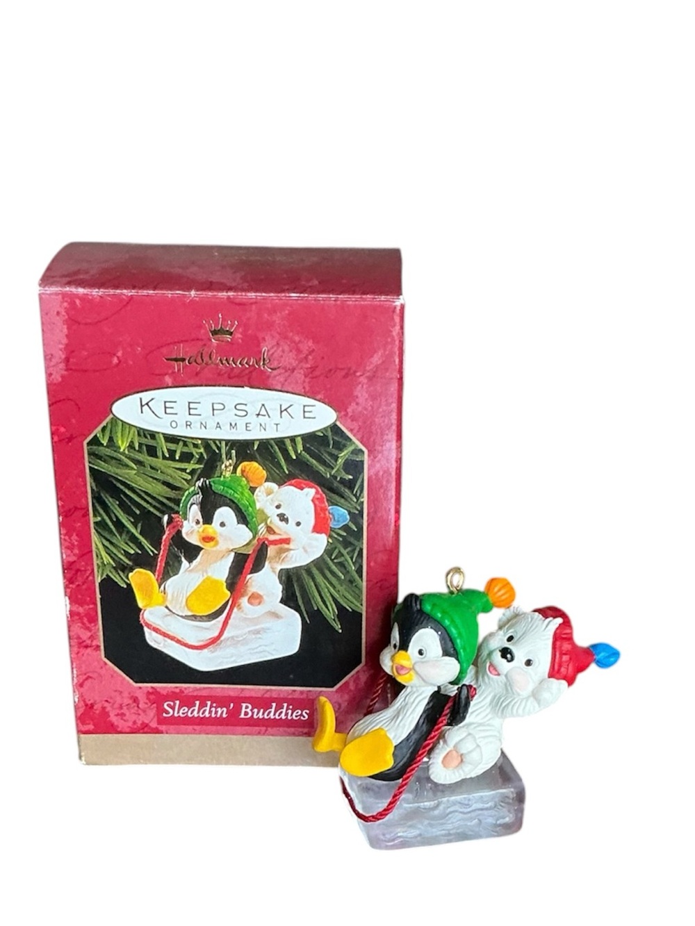 1999 Hallmark Sleddin’ Buddies Ornament